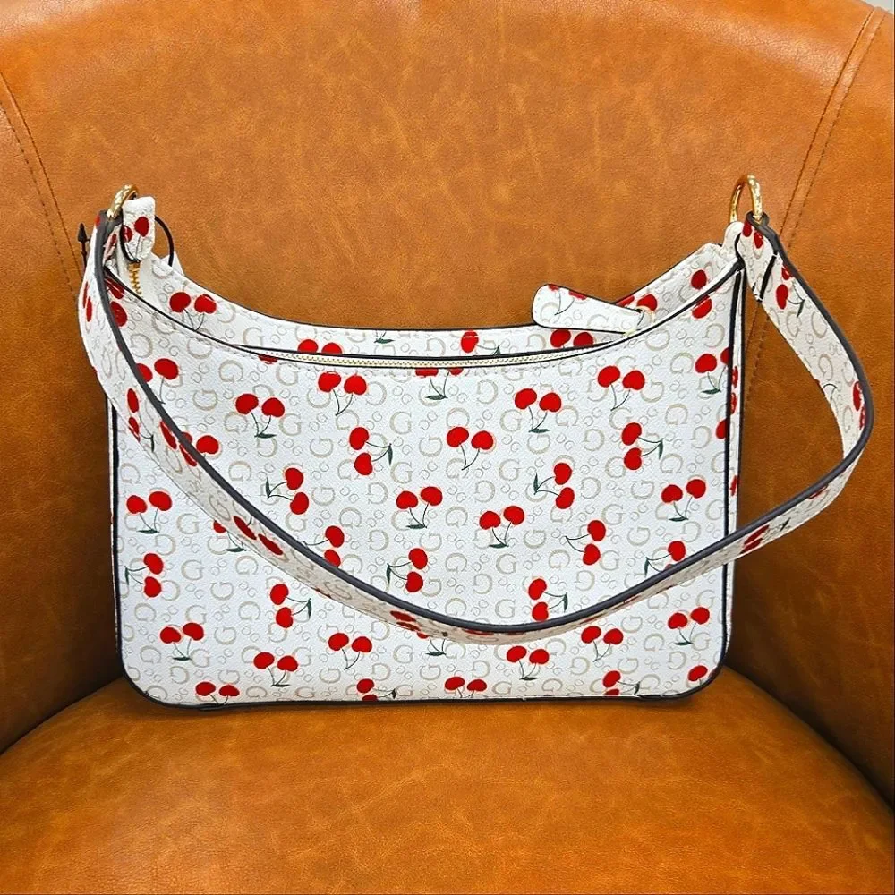 NEW Guess Cherry Shoulder Handbag - Picture 2 of 5